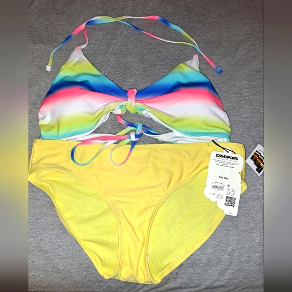 👽NWT Love&sport 2pc bikini 👙 - Picture 4 of 10